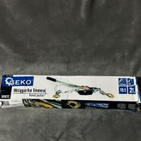 Paranco manuale 2000 kg doppio gancio – verricello