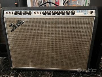 Fender Twin Reverb drip edge silverface 1968