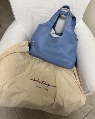 Borsa Salutivatore Ferragamo originale in pelle co