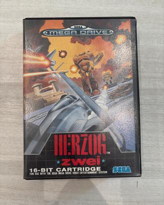 Herzog Zwei per Sega Mega Drive (PAL)