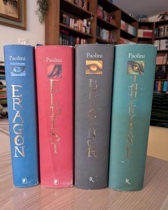 Saga completa "L'eredità" di Christopher Paolini