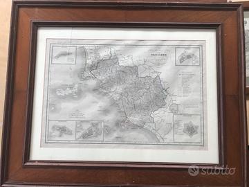 Stampa antica di Grosseto