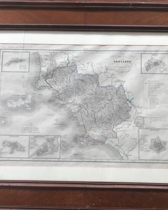 Stampa antica di Grosseto