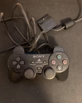 Sony DualShock 2 Controller PS2 cablato nero
