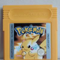 POKEMON GIALLO Nintendo Game Boy ITALIA