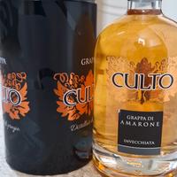 grappa di amarone invecchiata CULTO 70cl