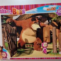 Sapientino bambina puzzle Masha e orso 