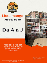 Lotto Manga vari - ANNI 90-00-10 Pt.1