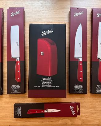 SET COLTELLI BERKEL COMPLETO NUOVO E ORIGINALE