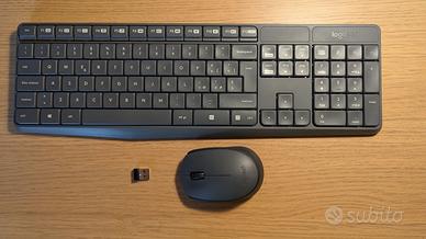 Kit mouse e tastiera Logitech MK235