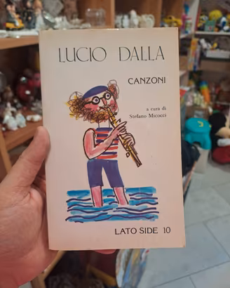 Libro Lucio Dalla Canzoni Lato Side 10 