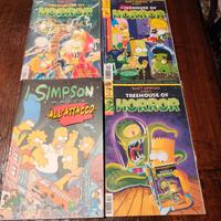 Lotto fumetti Treehouse of Horror Simpson