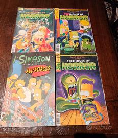 Lotto fumetti Treehouse of Horror Simpson