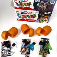 Star Wars Kinder Sorpresa - 3 personaggi