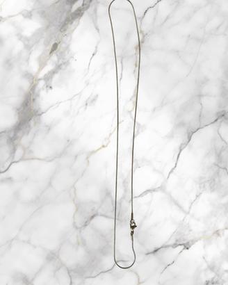 Catenina Serpente Oro in lega unisex