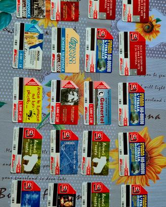 Lotto Schede Telefoniche Anni 90 / 2000 - Vintage