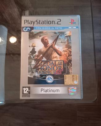 Gioco PS2 Medal of Honor Rising Sun platinum