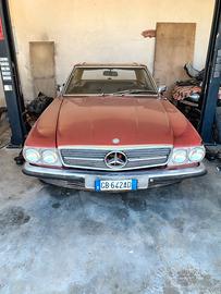 Mercedes 350 sl r107 manuale