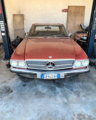 Mercedes 350 sl r107 manuale