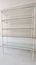 Banco BANCONE + SCAFFALE ANGOLARE in VETRO 👇  🔹