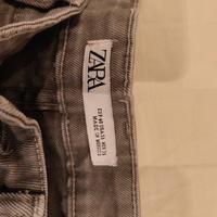 Pantaloncino jeans zara uomo taglia 44