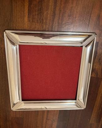 Cornice portafoto/specchiera argento 925 massiccio