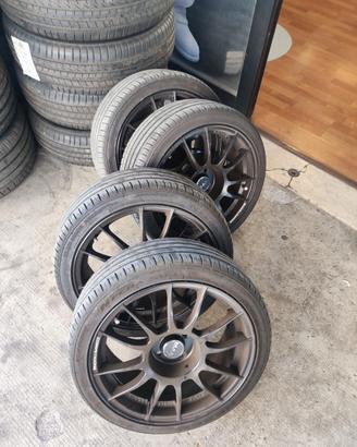 Cerchi mak da 17 con gomme per Abarth 595 comp