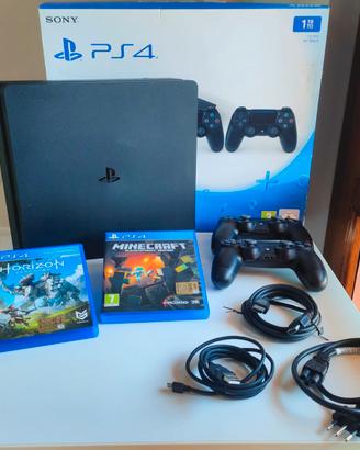 PlayStation 4 1TB + 2 Controller + 2 Giochi