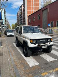 Toyota land cruiser lj70 omologato ASI
