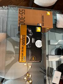 Nikon d3200 18-55 + 55-300 VR kit completo nikon