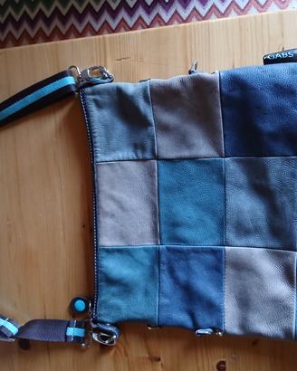 Borsa vintage in pelle marca Gabs