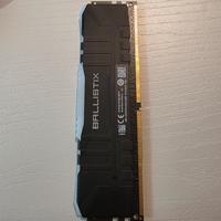ddr 4  crucial ballistix 8gb 