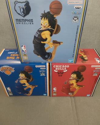 Luffy NBA Figure One piece limited bandai chicago