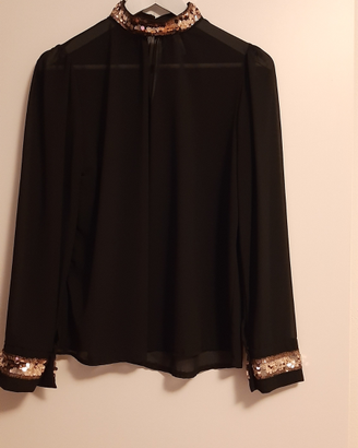 Maglia sottogiacca con paiettes