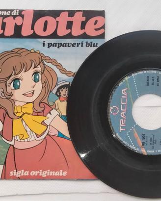 Disco 45 Giri, cartone animato: Charlotte