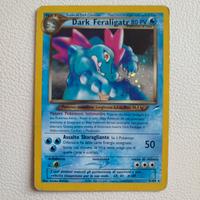 dark Feraligatr starter acqua neo destiny Pokémon 