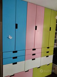 Armadi/cassettoni cameretta IKEA (STUVA/SMÅSTAD)