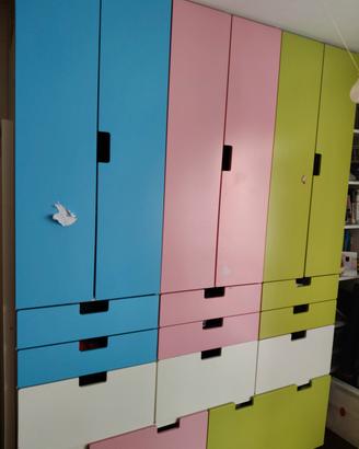 Armadi/cassettoni cameretta IKEA (STUVA/SMÅSTAD)
