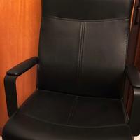 Sedia da ufficio o casa in pelle