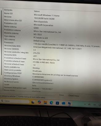 pc desktop MSI
