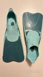 Pinne snorkeling bambino