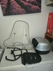 PARAVENTO E BAULETTO PIAGGIO FLY 150