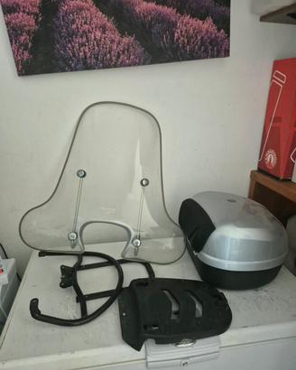 PARAVENTO E BAULETTO PIAGGIO FLY 150