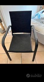 Tavolo e 4 sedie da giardino