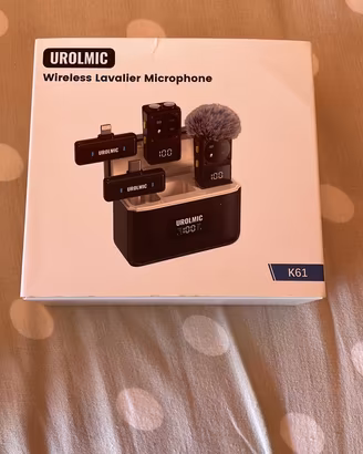 Microfono Lavalier Wireless iOS Android 👎 rumore