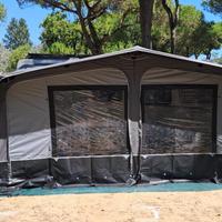 Veranda gonfiabile per roulotte