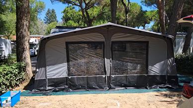 Veranda gonfiabile per roulotte