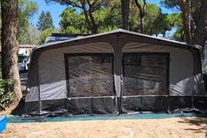 Veranda gonfiabile per roulotte
