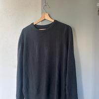 Maglione grigio scuro a girocollo Calliope uomo