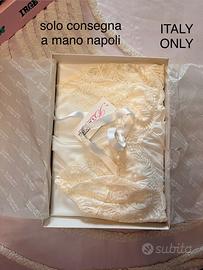 set baby-doll con slip venere seta